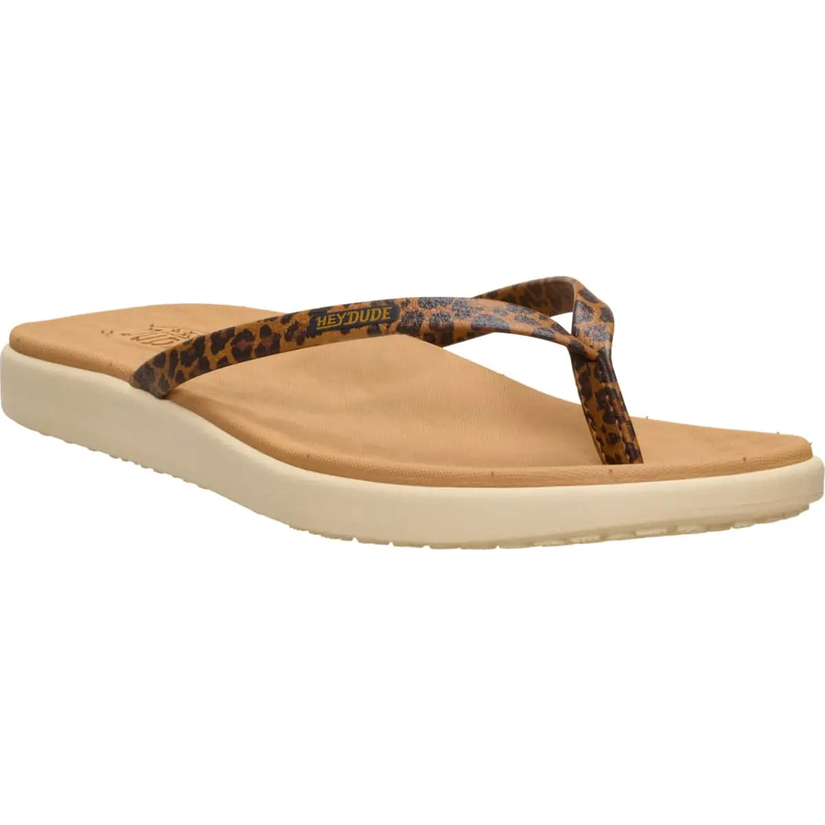 HEYDUDE Squishy Cushioned Beach Sandals, Foldable Portable Slides for Vacation & Daily Casual Wear