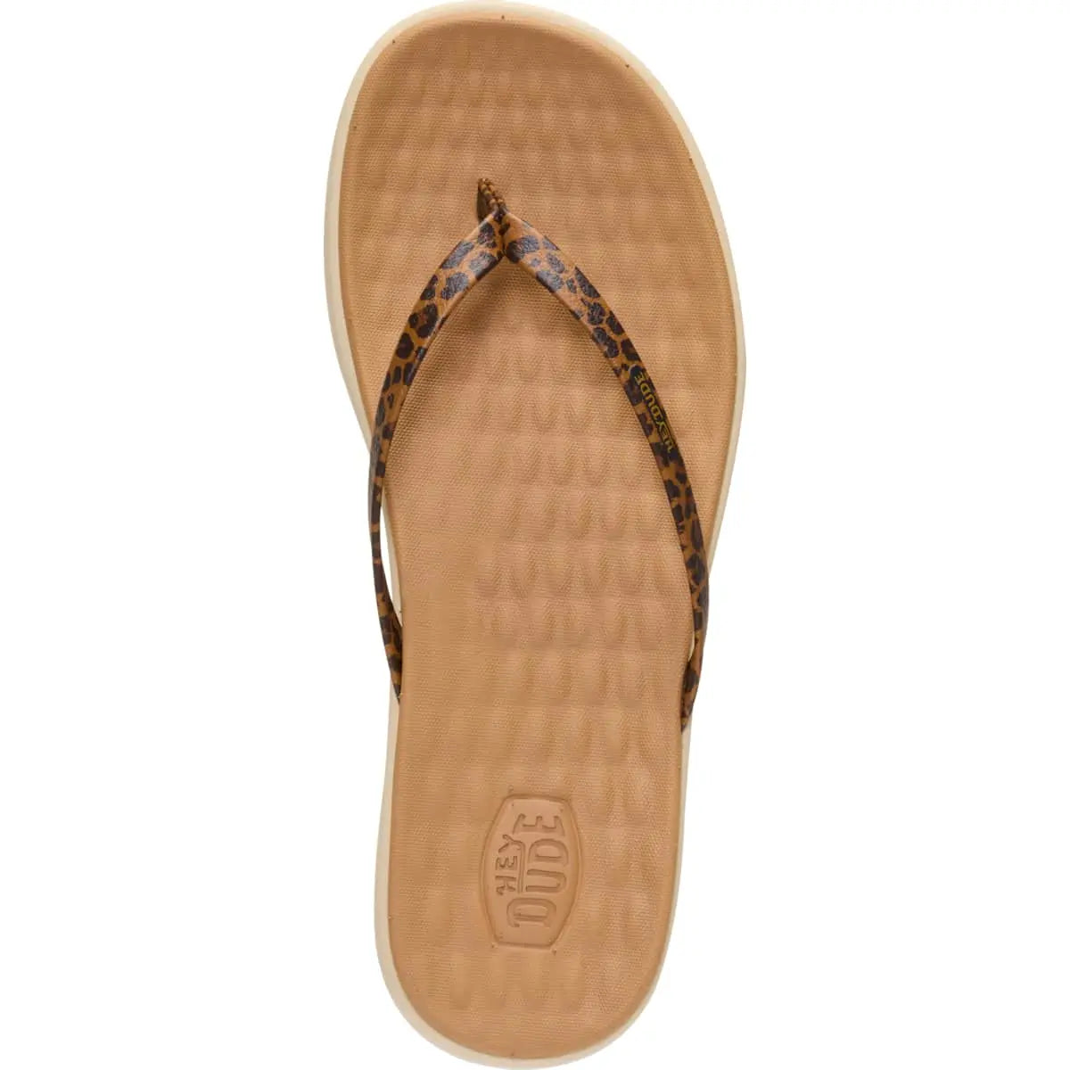 HEYDUDE Squishy Cushioned Beach Sandals, Foldable Portable Slides for Vacation & Daily Casual Wear