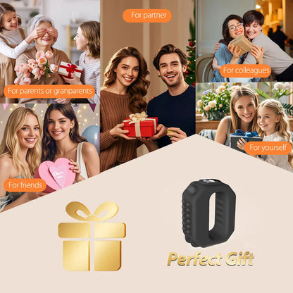 ADDWIN 2026 Latest R10 Mini Fascia Massage Belt, Upgraded Muscle Relief Fascia Tool with Adjustable Strap, Waist Circumference Compatible Up to 55 Inches, Wireless Rechargeable Portable Massager for Waist & Back Soreness Relief, Ideal Present for Parents