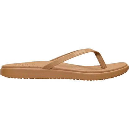 HEYDUDE Squishy Cushioned Beach Sandals, Foldable Portable Slides for Vacation & Daily Casual Wear
